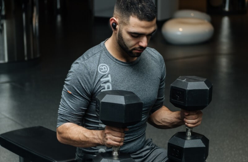 Spațiu de fitness pentru antrenament