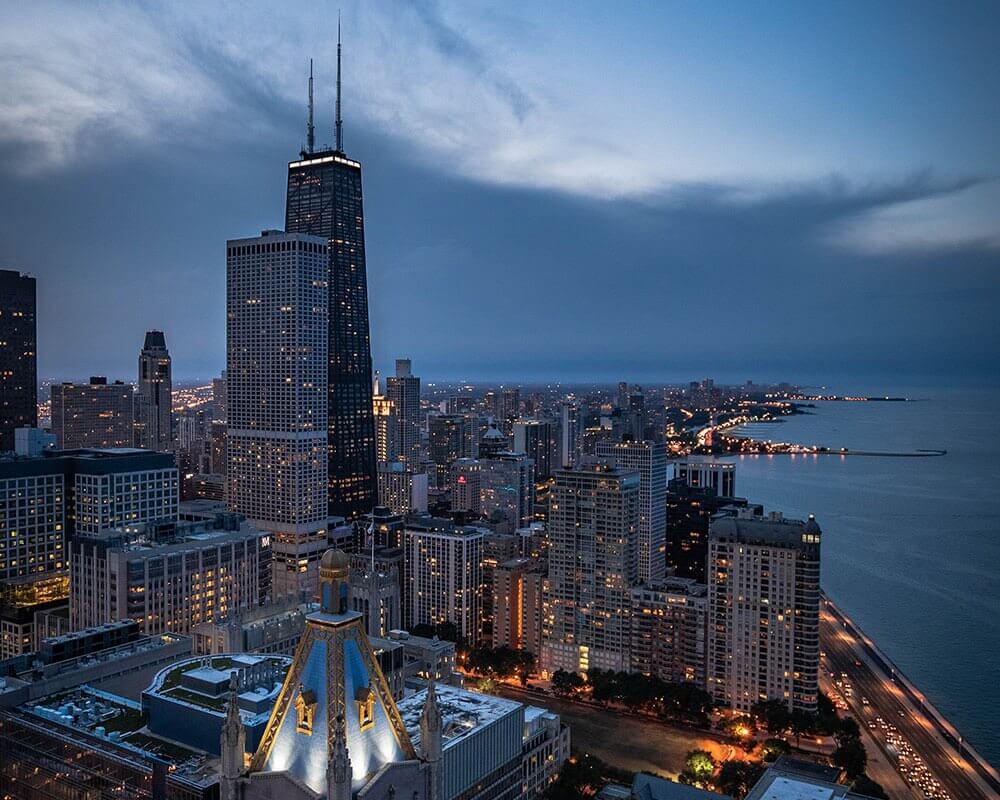 Cazare urbană cu vedere deschisă