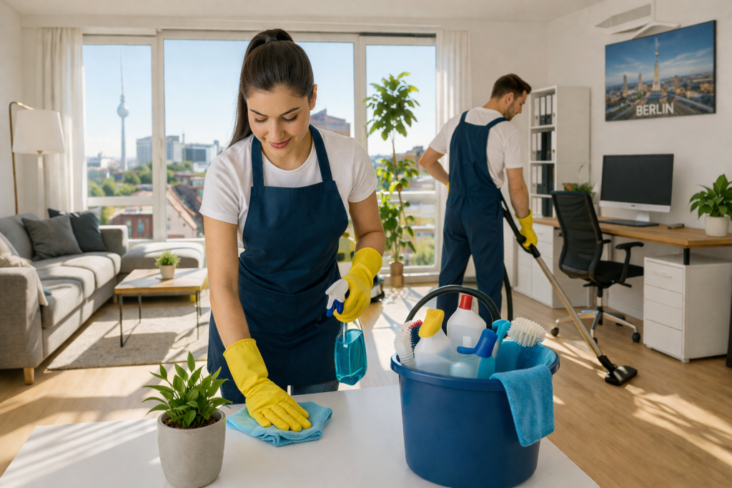 Oferim servicii de curatenie pt apartamente si birouri in Berlin