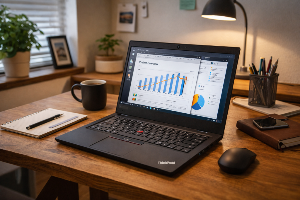 Laptop Lenovo ThinkPad, stare bună, pentru lucru zilnic