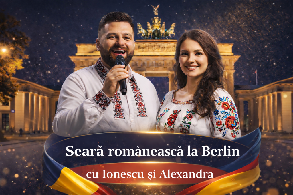 Seară românească la Berlin cu Ionescu și Alexandra