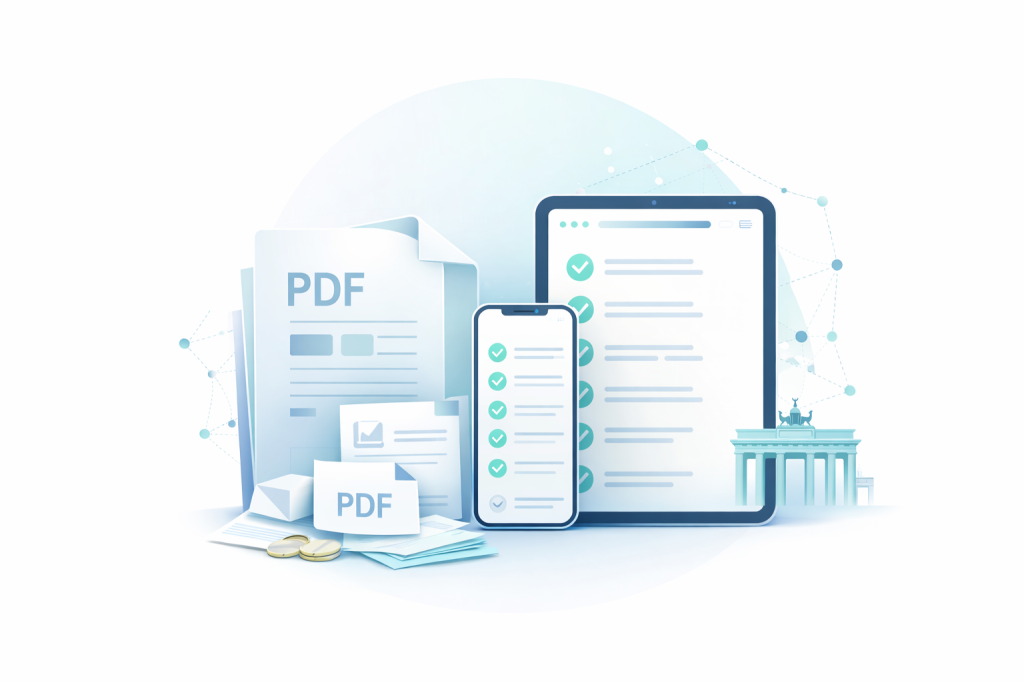 Ghid PDF pentru primii pași în Germania