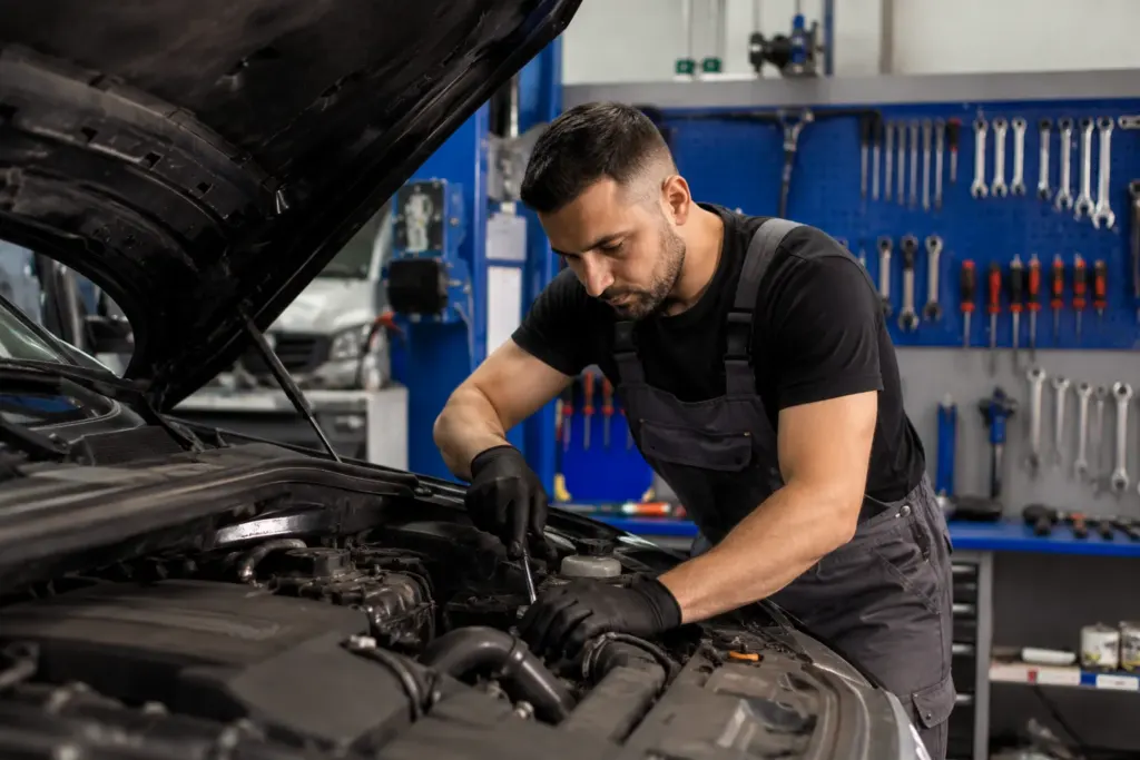 Mecanic auto pentru reparații și întreținere