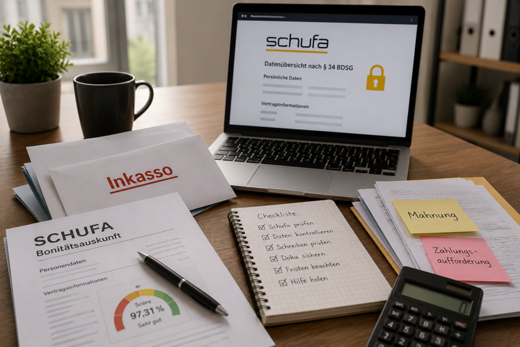 Schufa, datorii și Inkasso în Germania: cum verifici situația, ce drepturi ai și cum repari problema