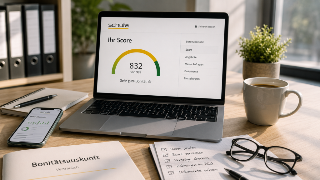 Schufa Score în 2026: cum îl verifici, ce îl afectează și cum eviți probleme la chirie sau bancă