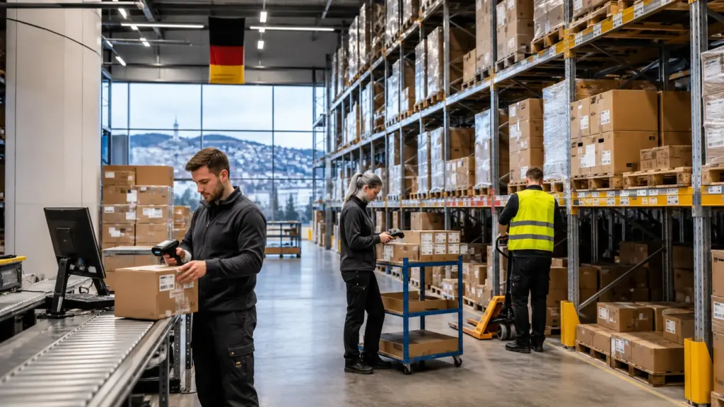 Lucrător depozit cu cazare în Stuttgart